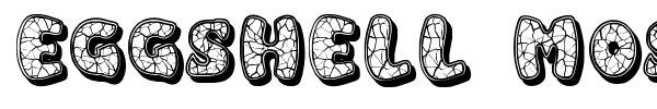 Eggshell Mosaic font preview